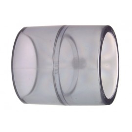 Socket transparent PVC-U