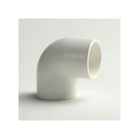 Gomito 90° PVC-U d 20 colore bianco