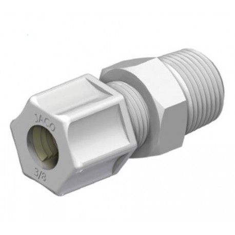 MALE CONNECTOR PP 5/8" (15,8 mm) x 3/8" NPT