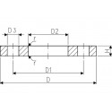 Backing flange PVC-U