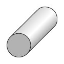 Round bar PVC-C